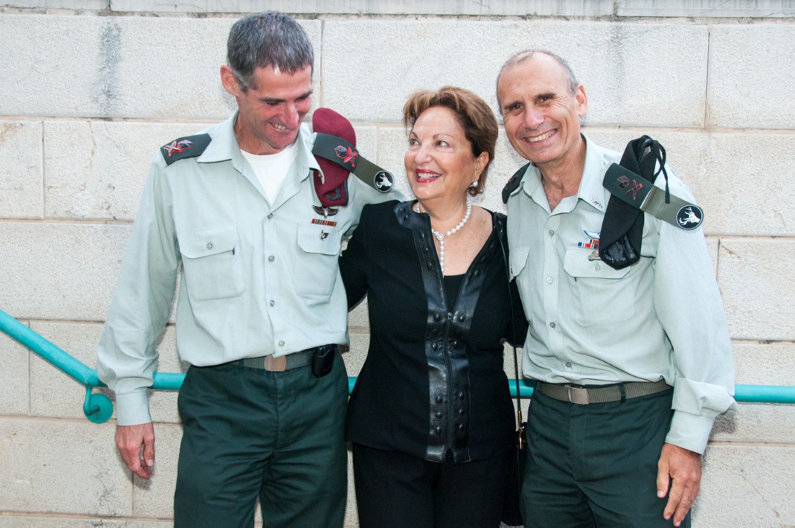 בית לוחמי הגטאות גרשון הכהן, רעיה שטראוס ואלוף פיקוד צפון